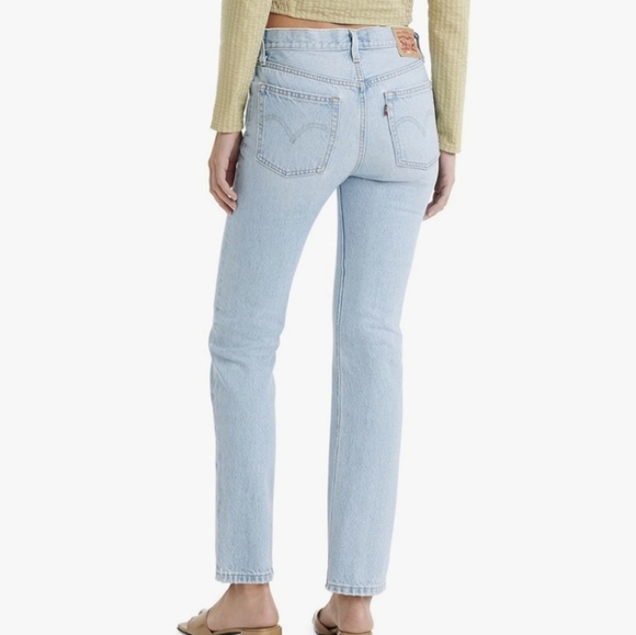 Levi's 150th Anniversary Edition 501 Jeans She's Crafty Wash Thigh Embroidery 25 - Picture 2 of 16